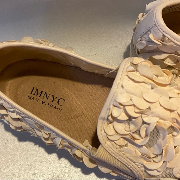 ISSAK Mizrahi flowered mesh slip-ons sneakers - Picture 3 of 6